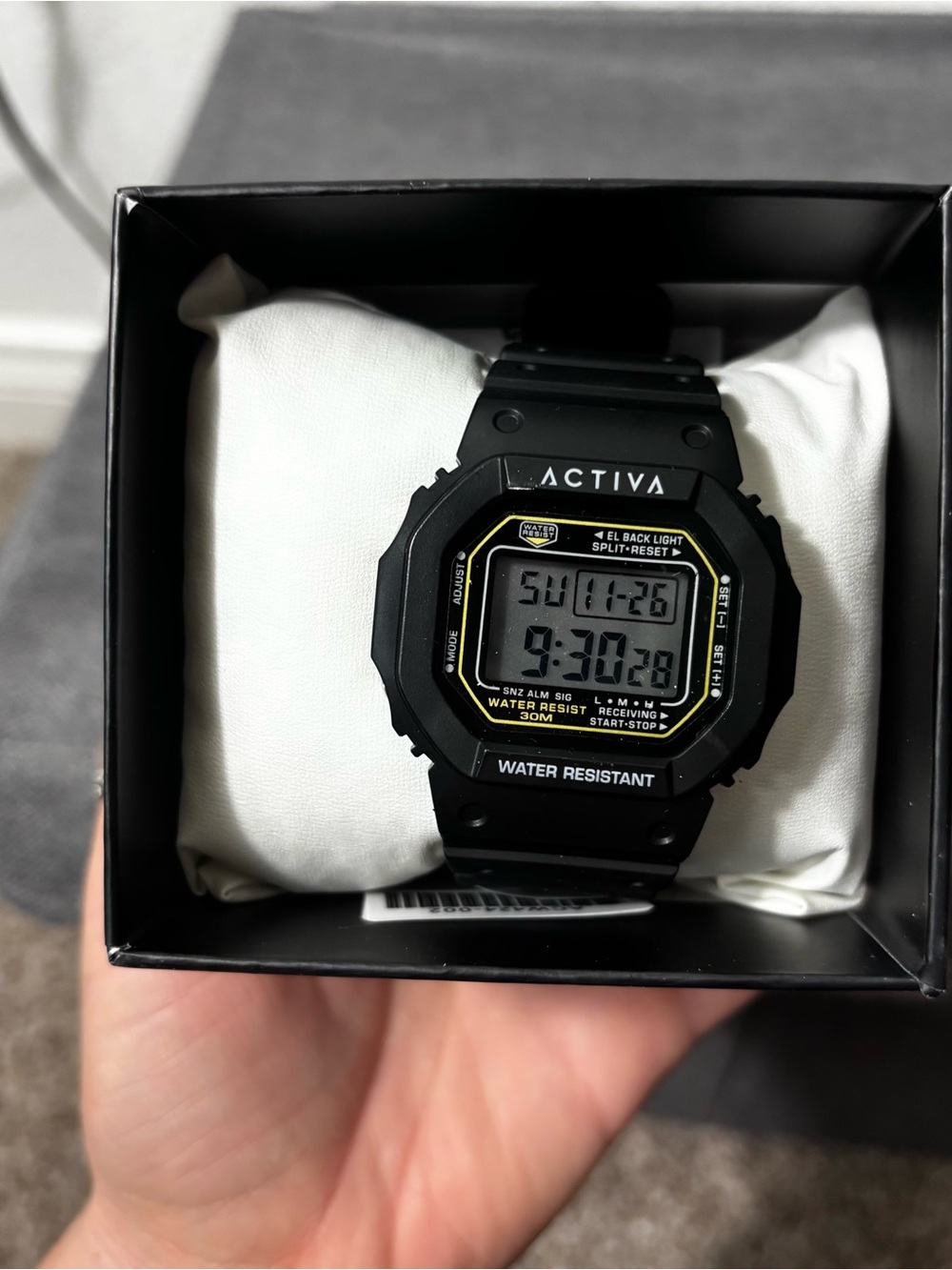 Activa by Invicta Digital Sport Watch Black NWT